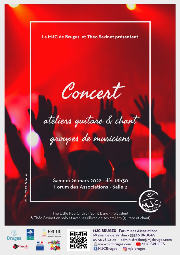 Concert ateliers Guitare & Chant