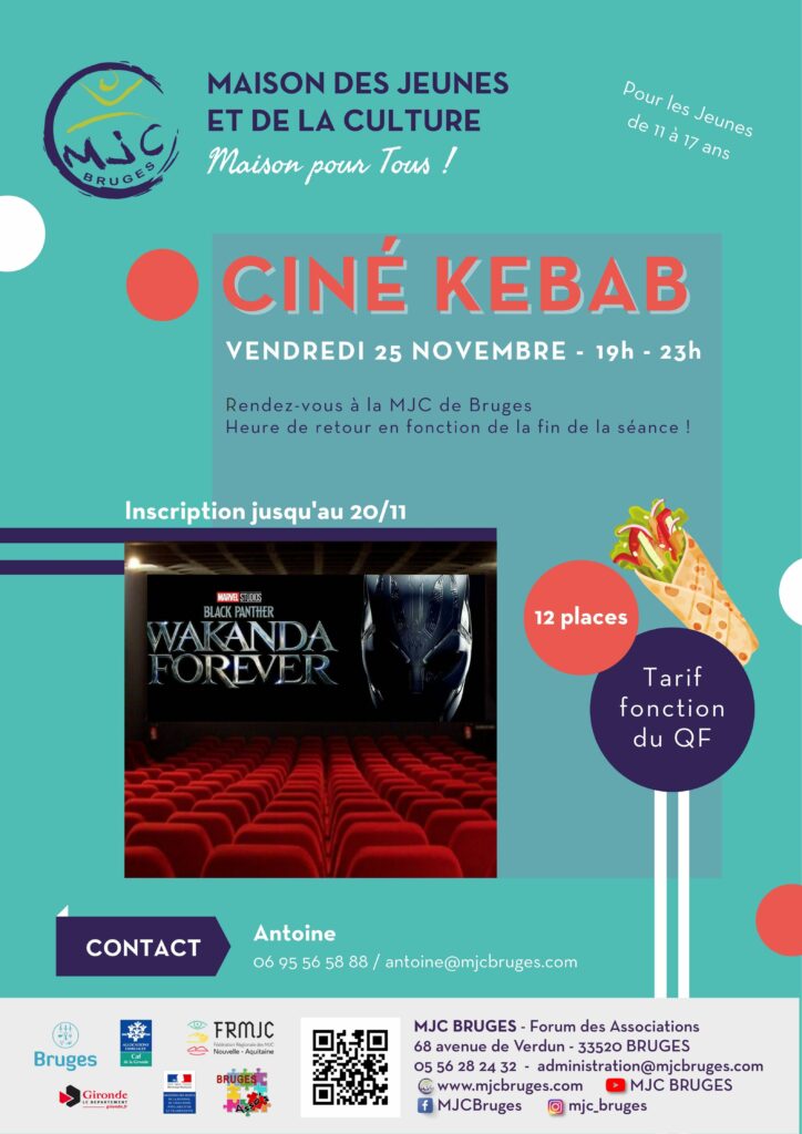 Soirée Jeunes - Ciné Kebab