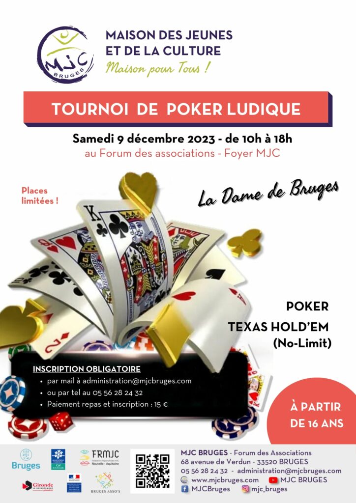Tournoi poker Bruges