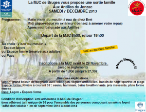 sortie les Antilles de Jonzac