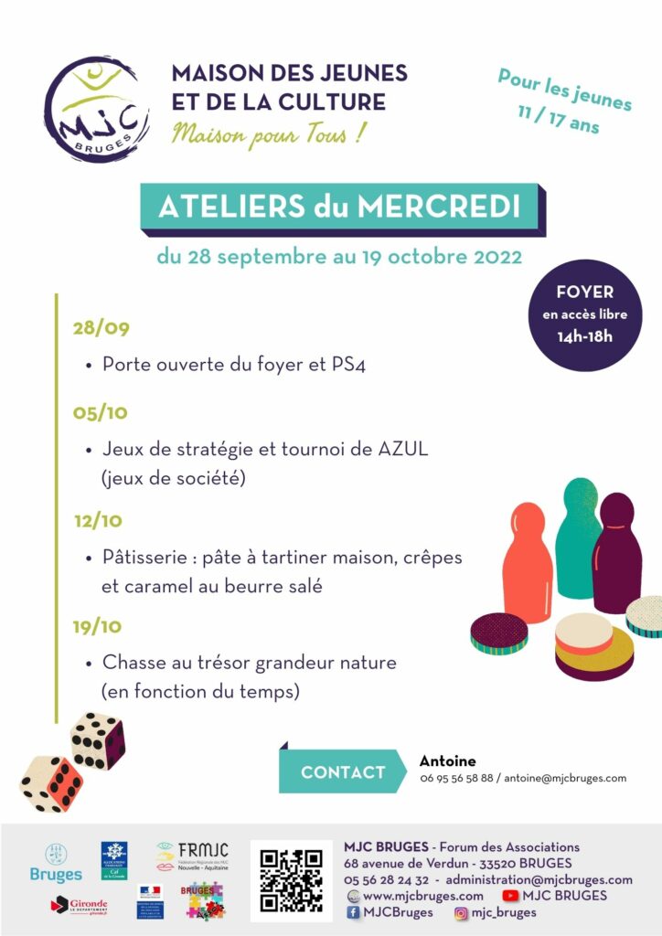 Ateliers mercredi