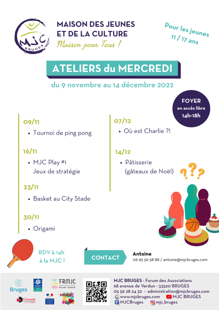 Ateliers du mercredi