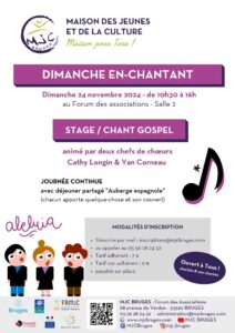 Dimanche en chantant novembre 2024